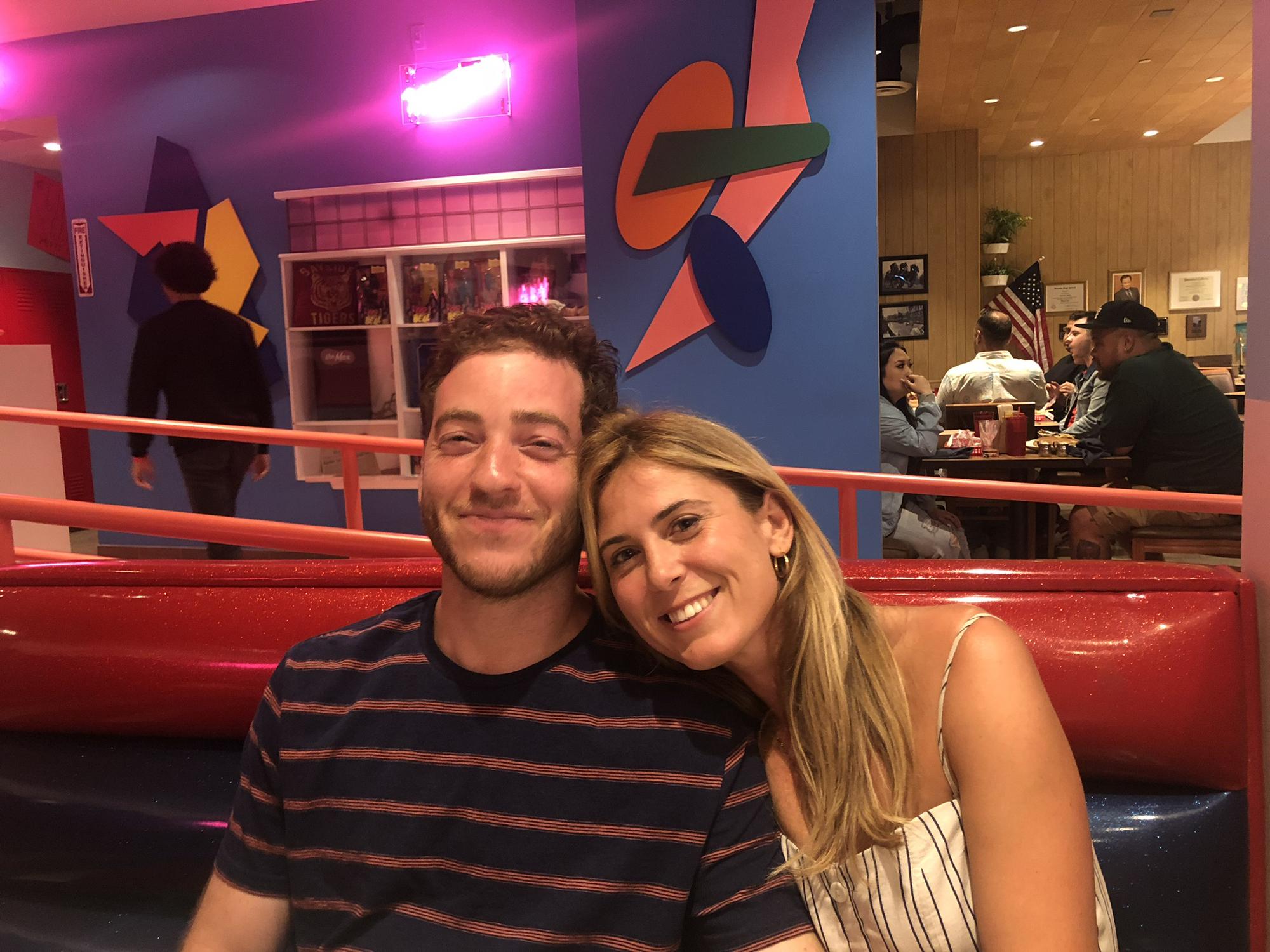 Second date at “Saved by the Max”