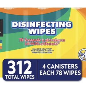 Member's Mark Disinfecting Wipes, Variety Pack, 4 pk., 312 ct.