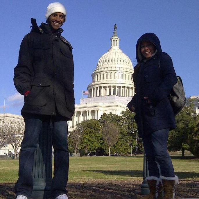 Fun Fact: This was Dylan and Daiana's first time seeing the White House! December 2012