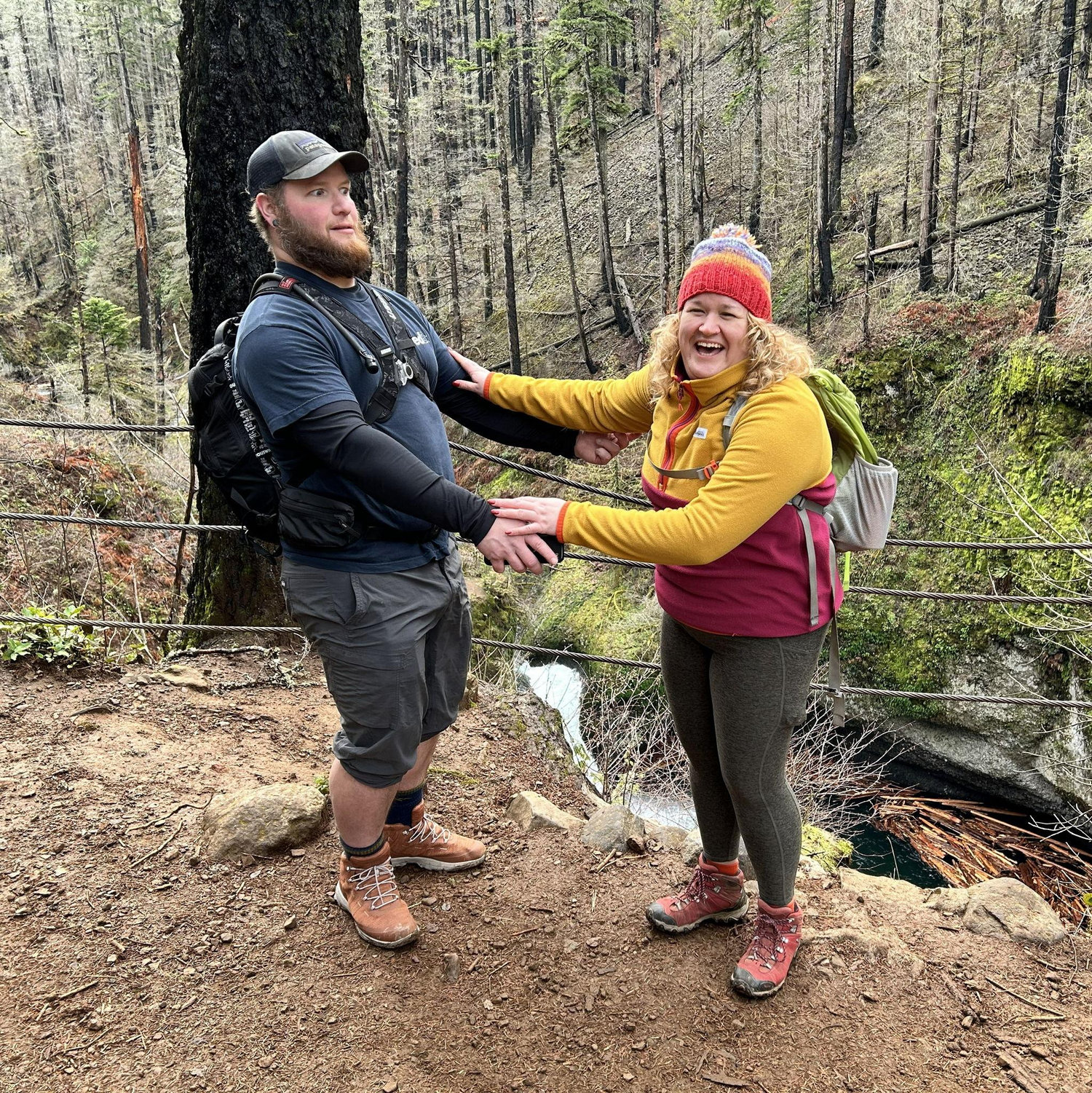A New Year's Day hike together