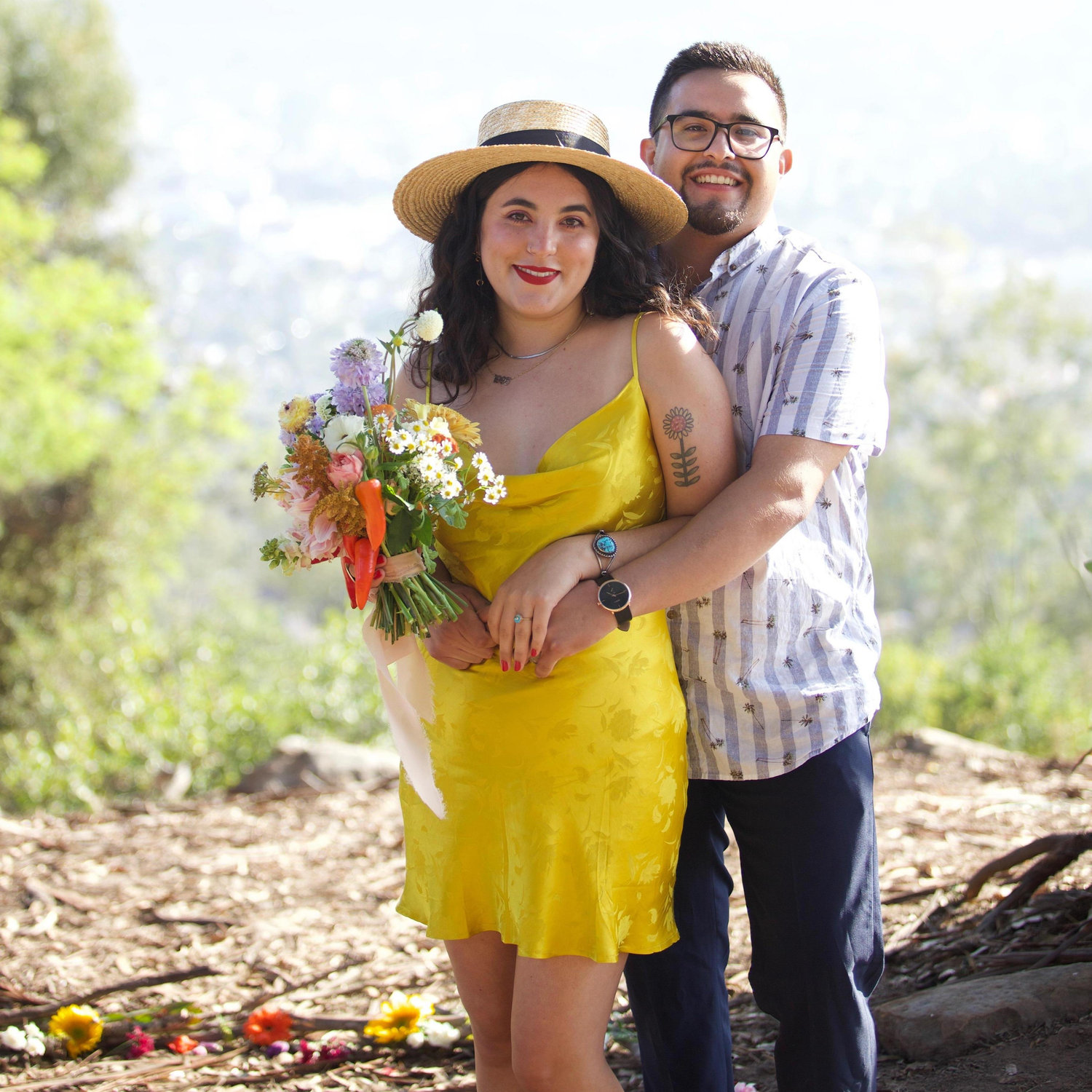 Right after Andrew popped the question :)
