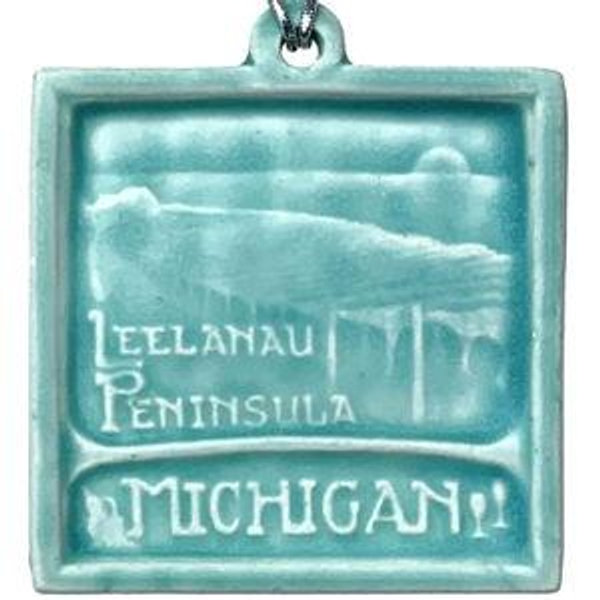 Leelanau Peninsula Ornament - Freshwater Blue