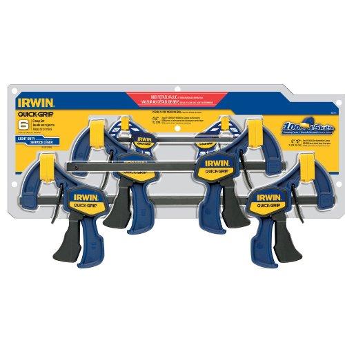 Irwin Quick Grip 6 Clamp Set