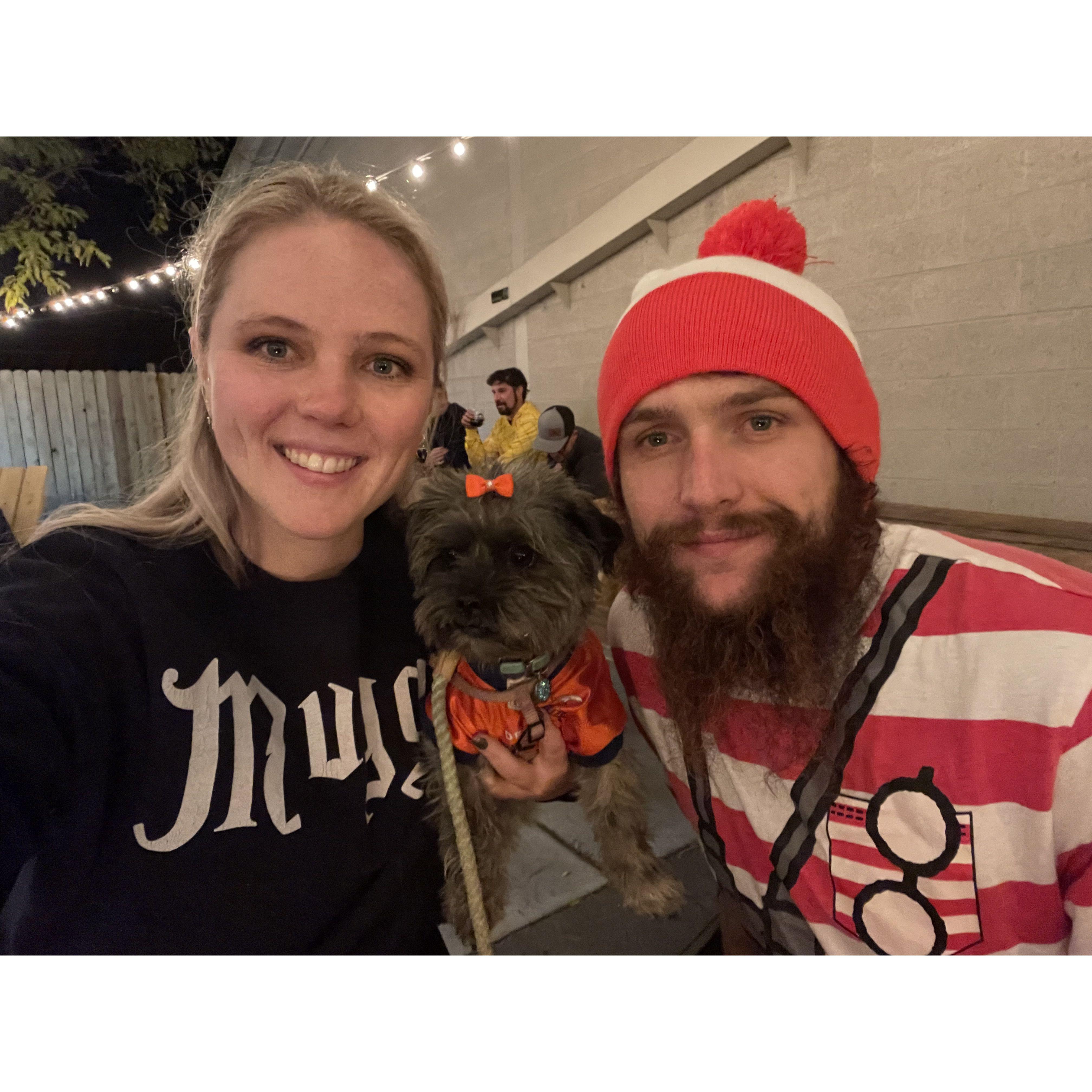 Happy Halloween from our little family