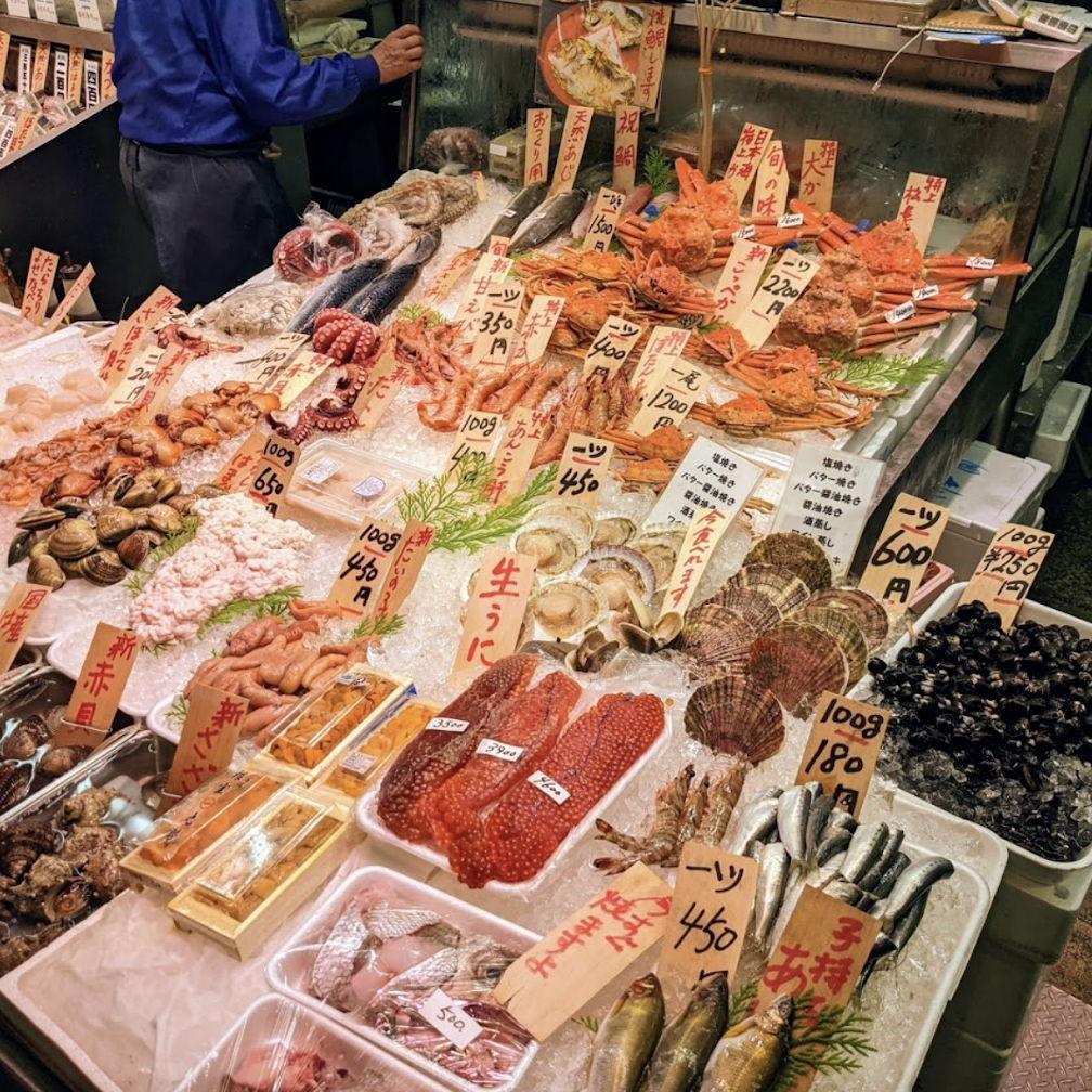 Street markets always had something good to eat.
