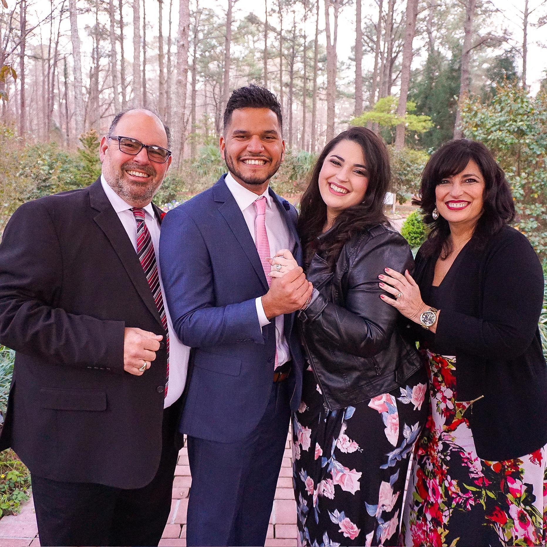 There's the smile! Thank you Mommy and Daddy for all your love counsel and support! I love you the MOSTEST!