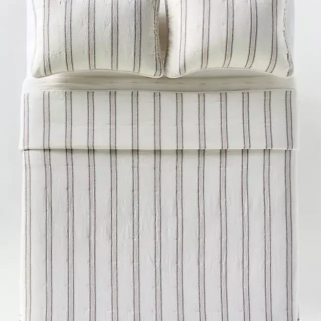 Linen Cotton Yarn Dyed Quilt