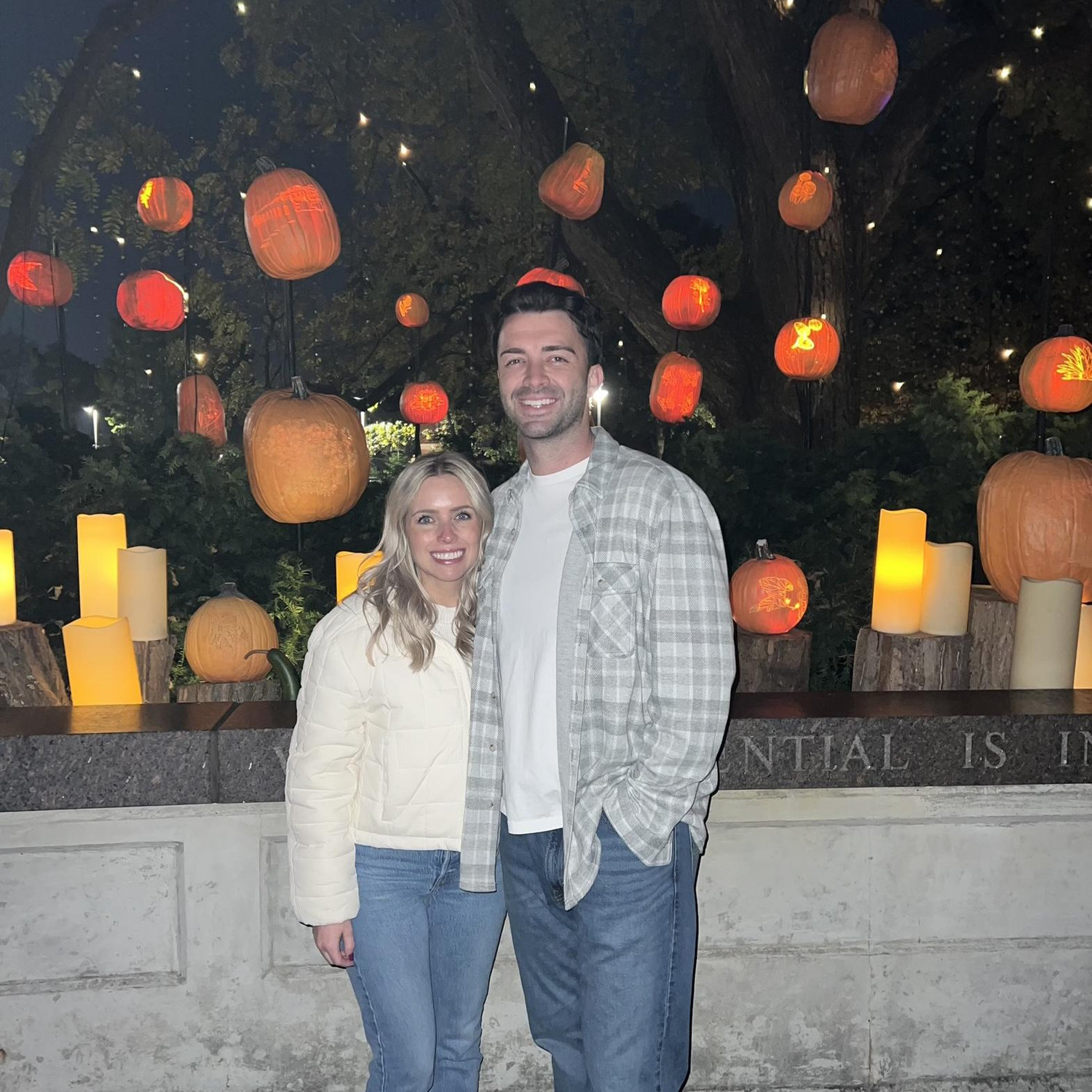 Our first photo together!