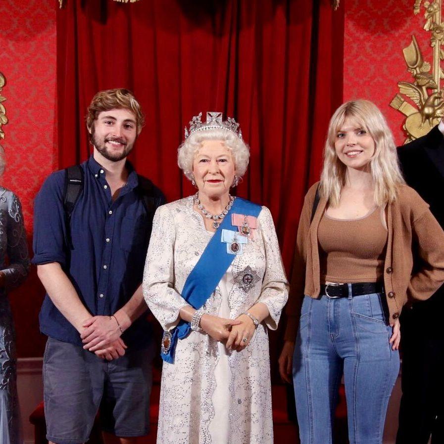 Us with the Queen