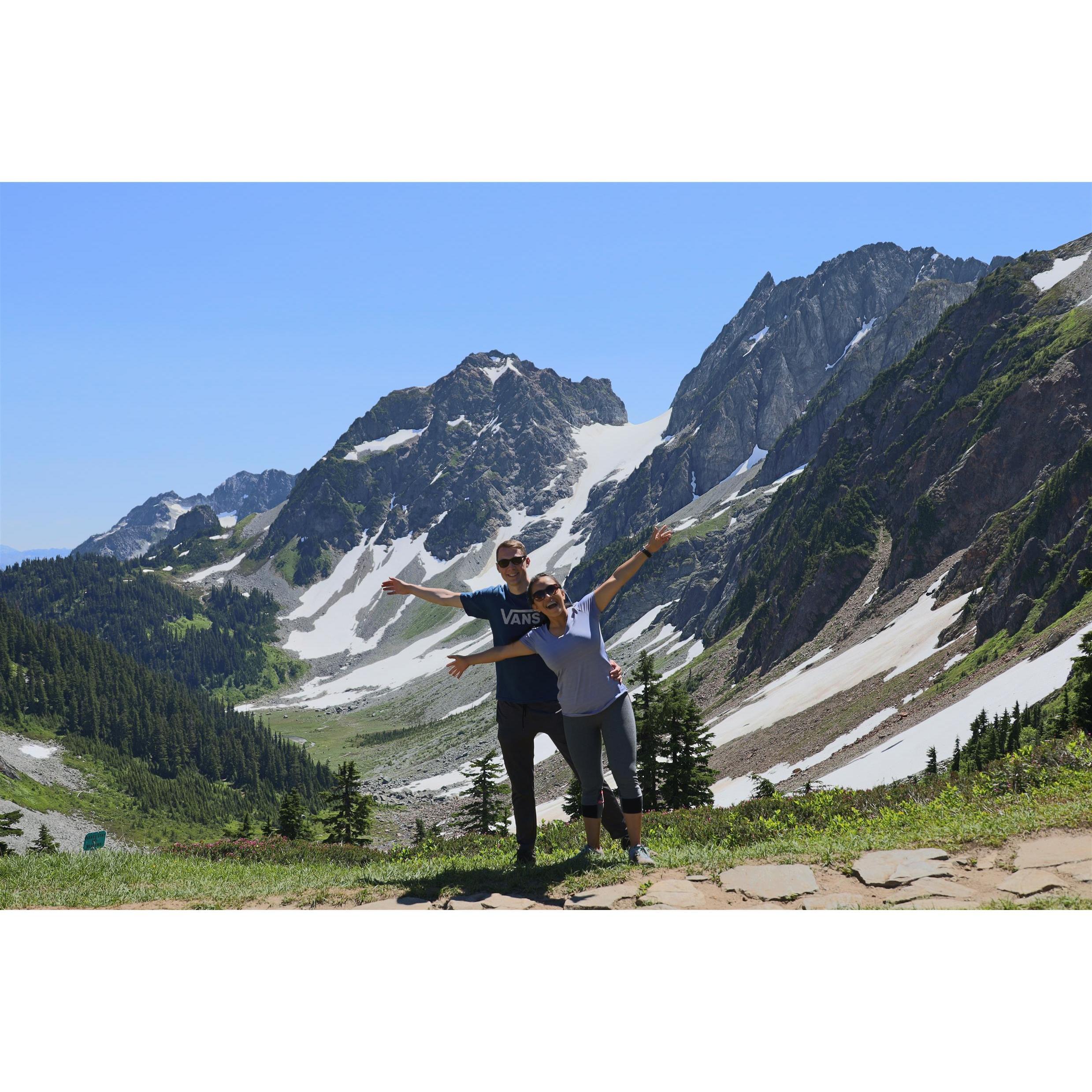 First real hike together