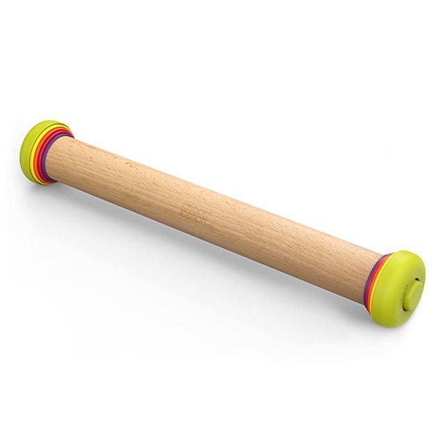 Joseph Joseph 40113 Baking Adjustable Rolling Pin, Multicolor