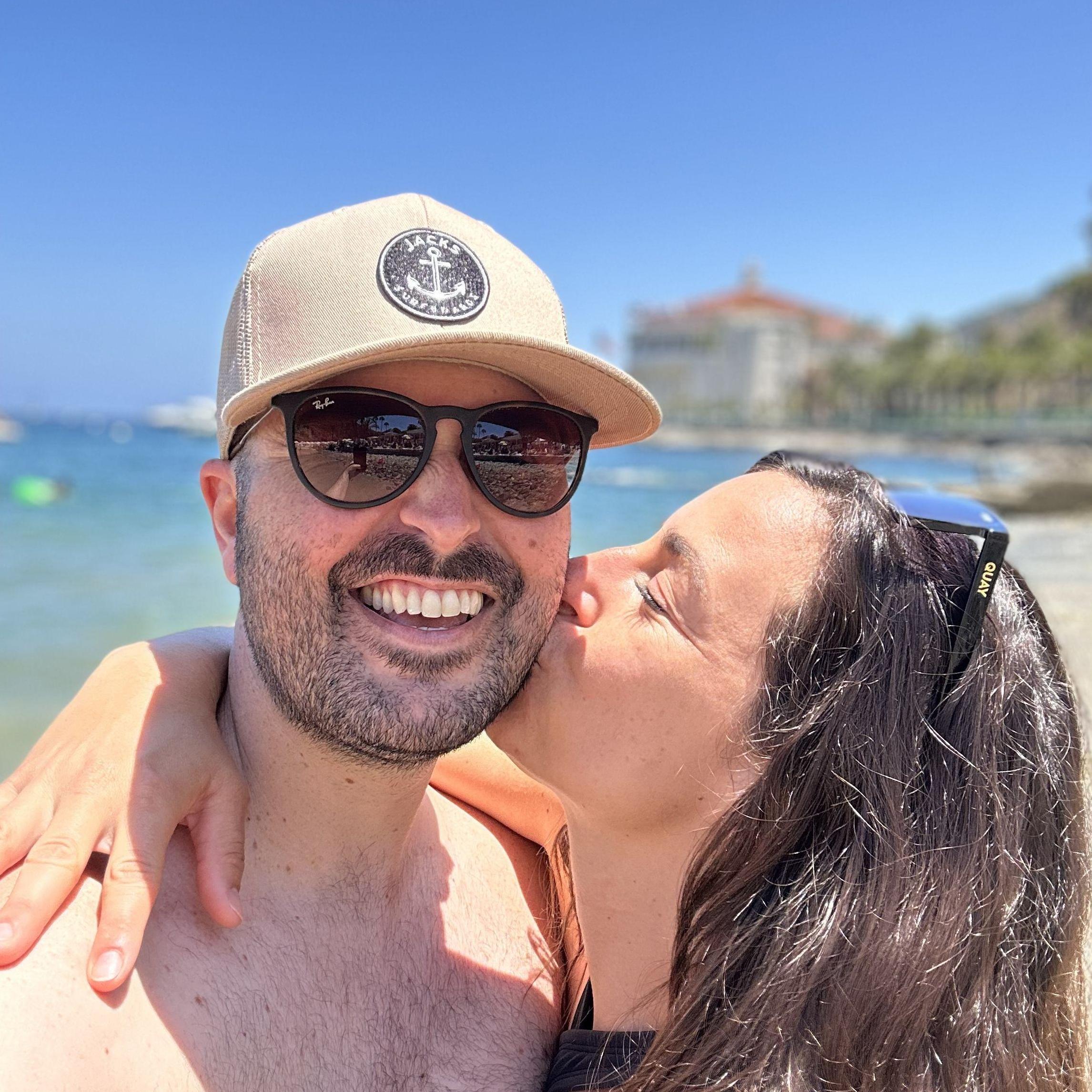 Natalie's birthday in Catalina!