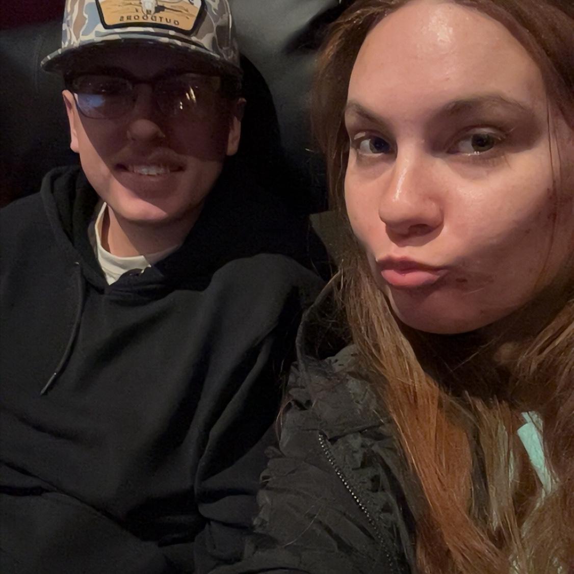 At the movies! ☺️