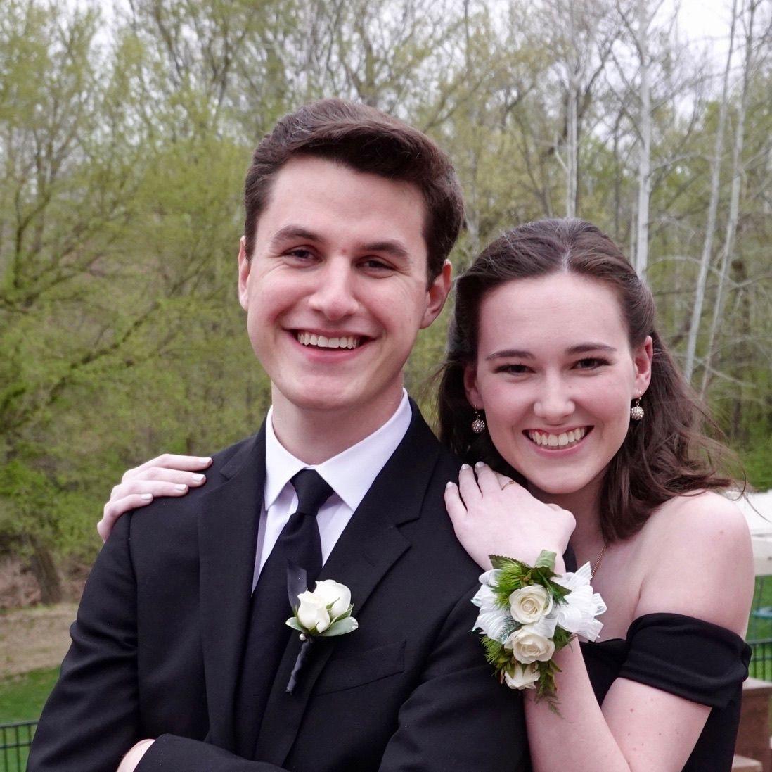 Prom - April 2019. We had been dating for only a few weeks!