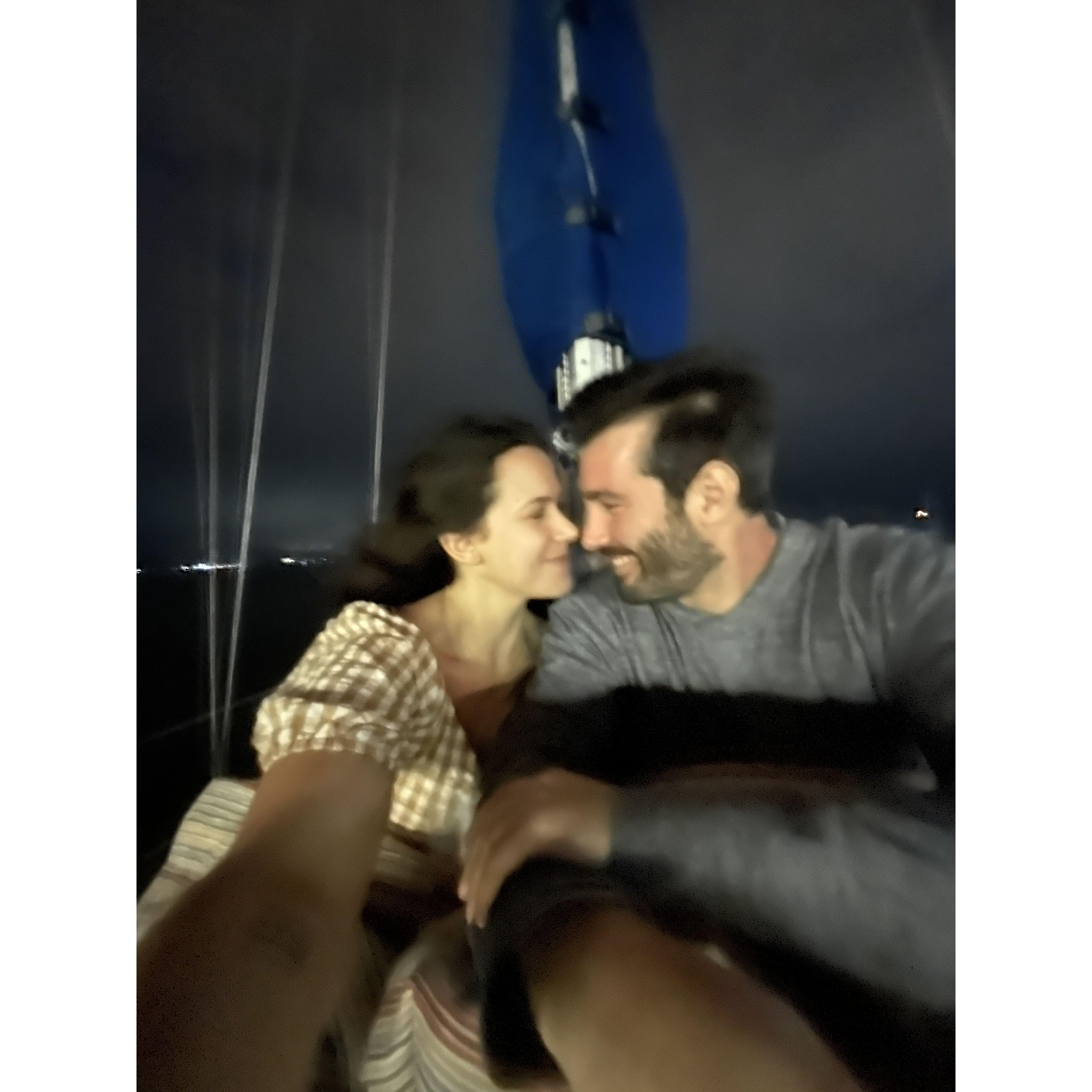 Spending a weekend on a sailboat in Florianopolis
