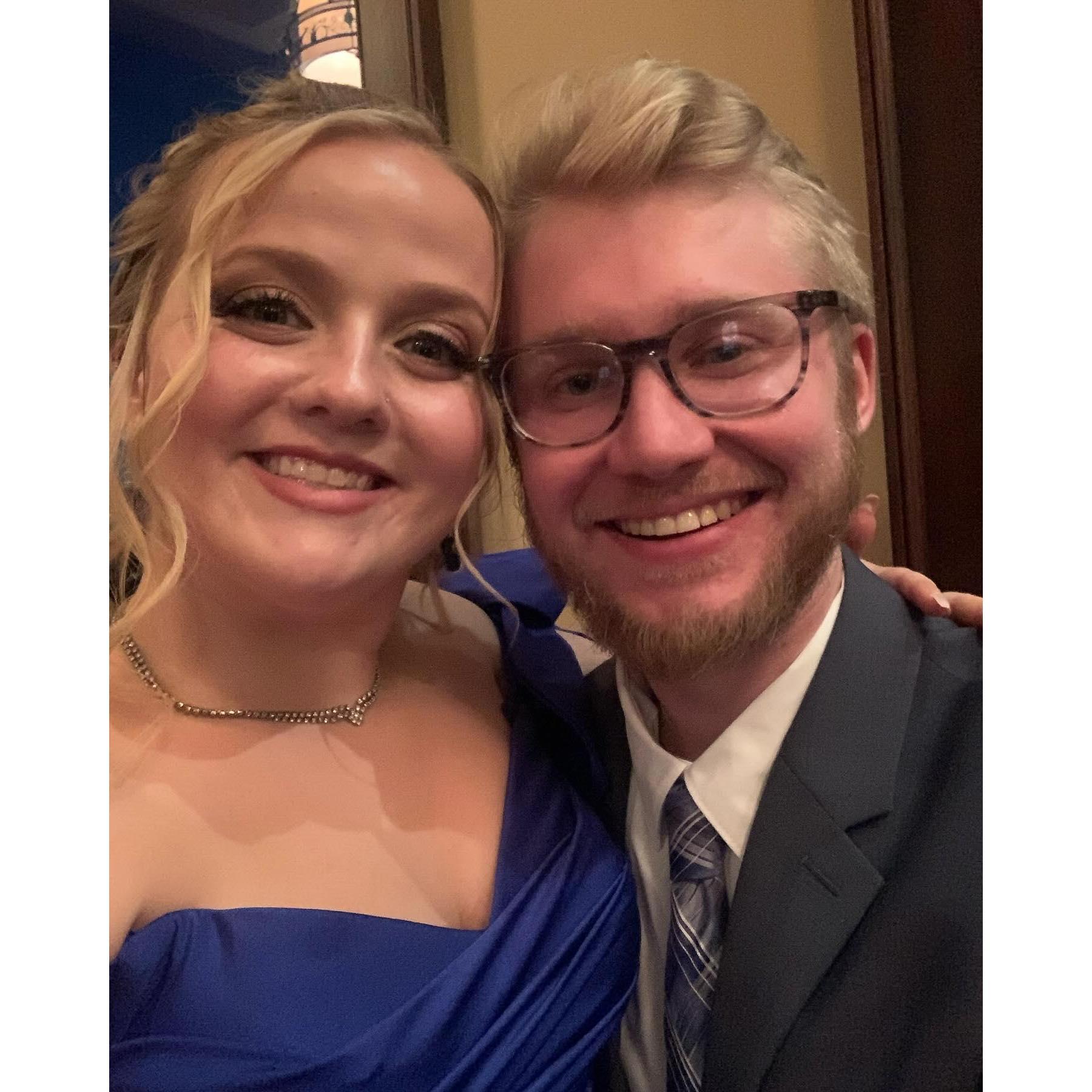 Guests at the Weisleder/Bishop Wedding in 2022.