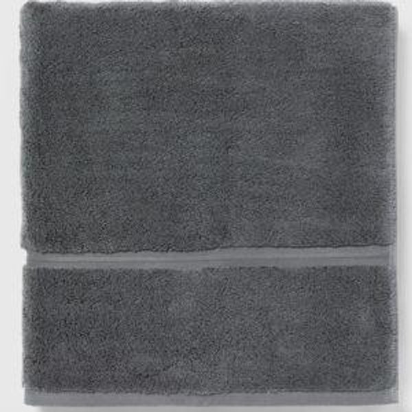 Spa Plush Towel - Threshold™ - Dark Gray, Oversized Bath Towel