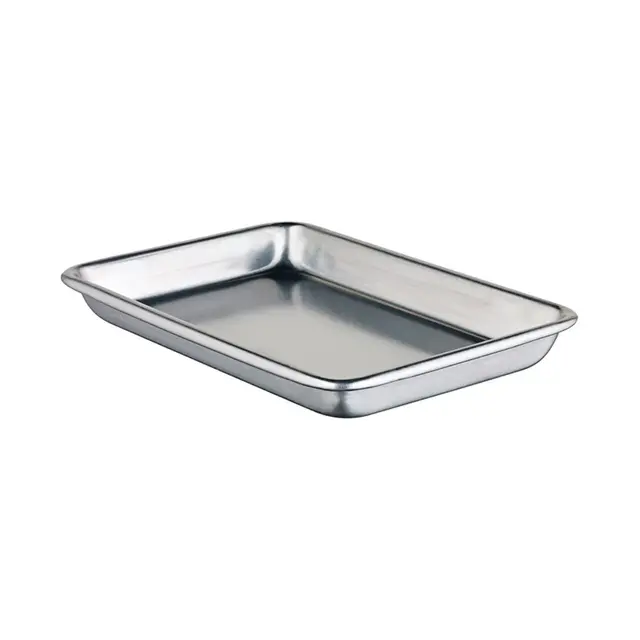 Winco Sheet Pan, Open Bead, Aluminum, 6" x 9" Size - Silver