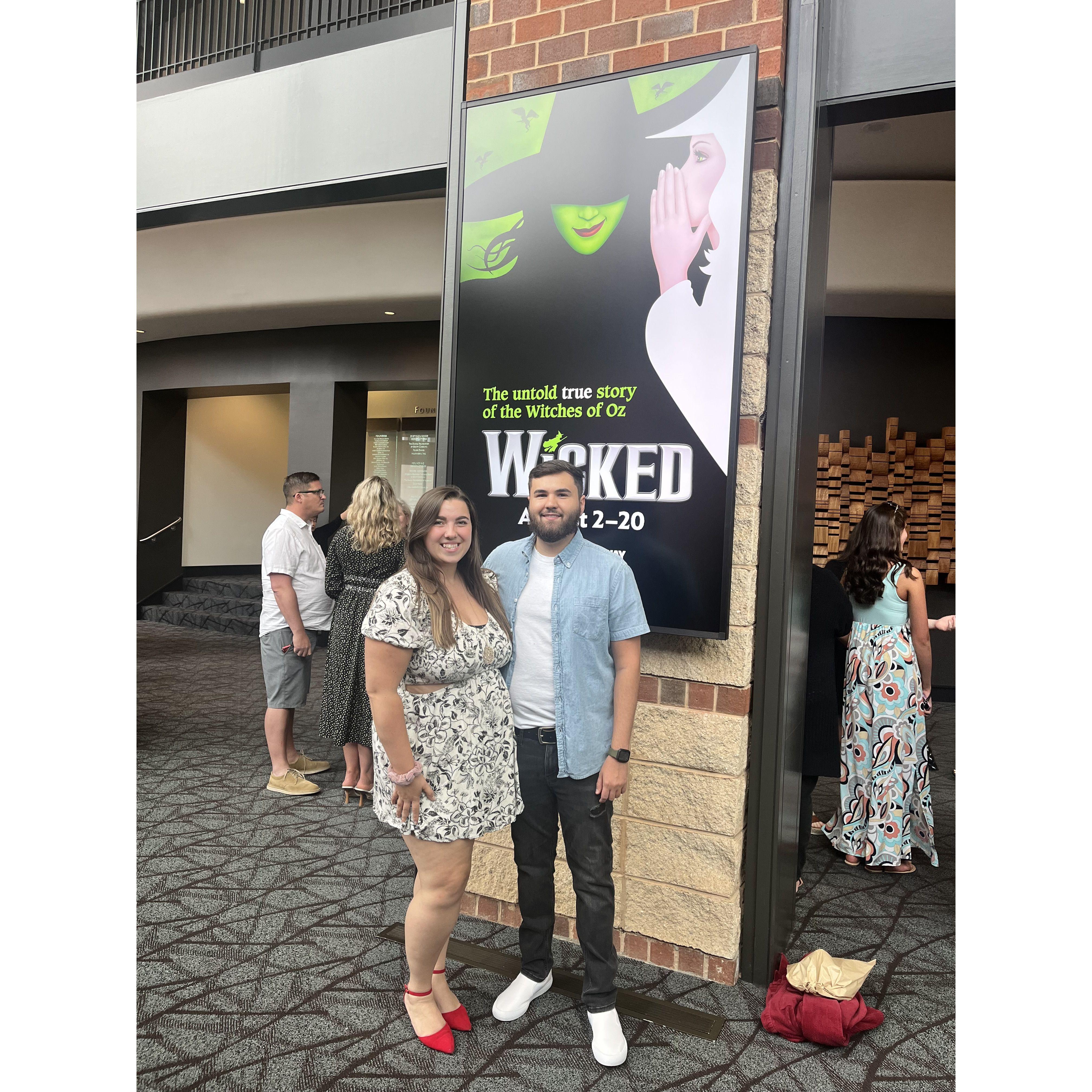 We went to see Wicked