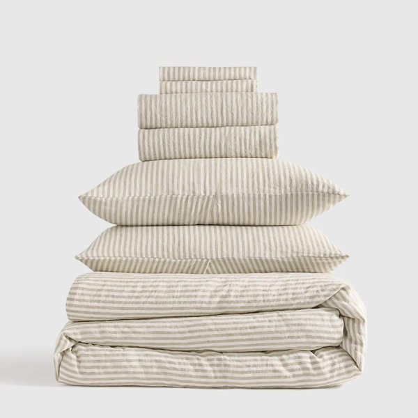 European Linen Deluxe Bedding Bundle - King