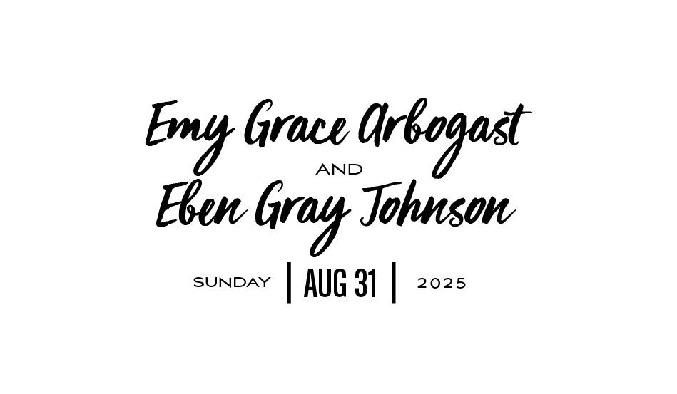 The Wedding Website of Eben Gray Johnson and Emy Grace Arbogast