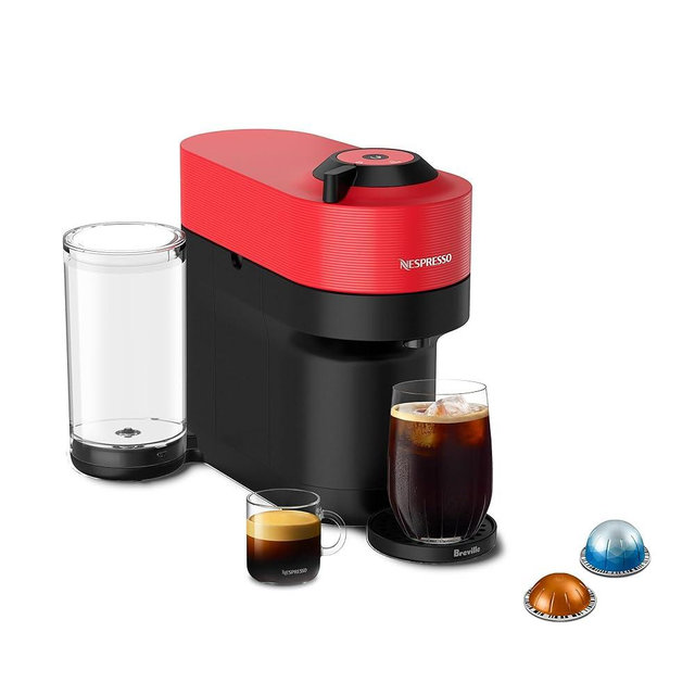 Nespresso Vertuo POP+ by Breville, Red