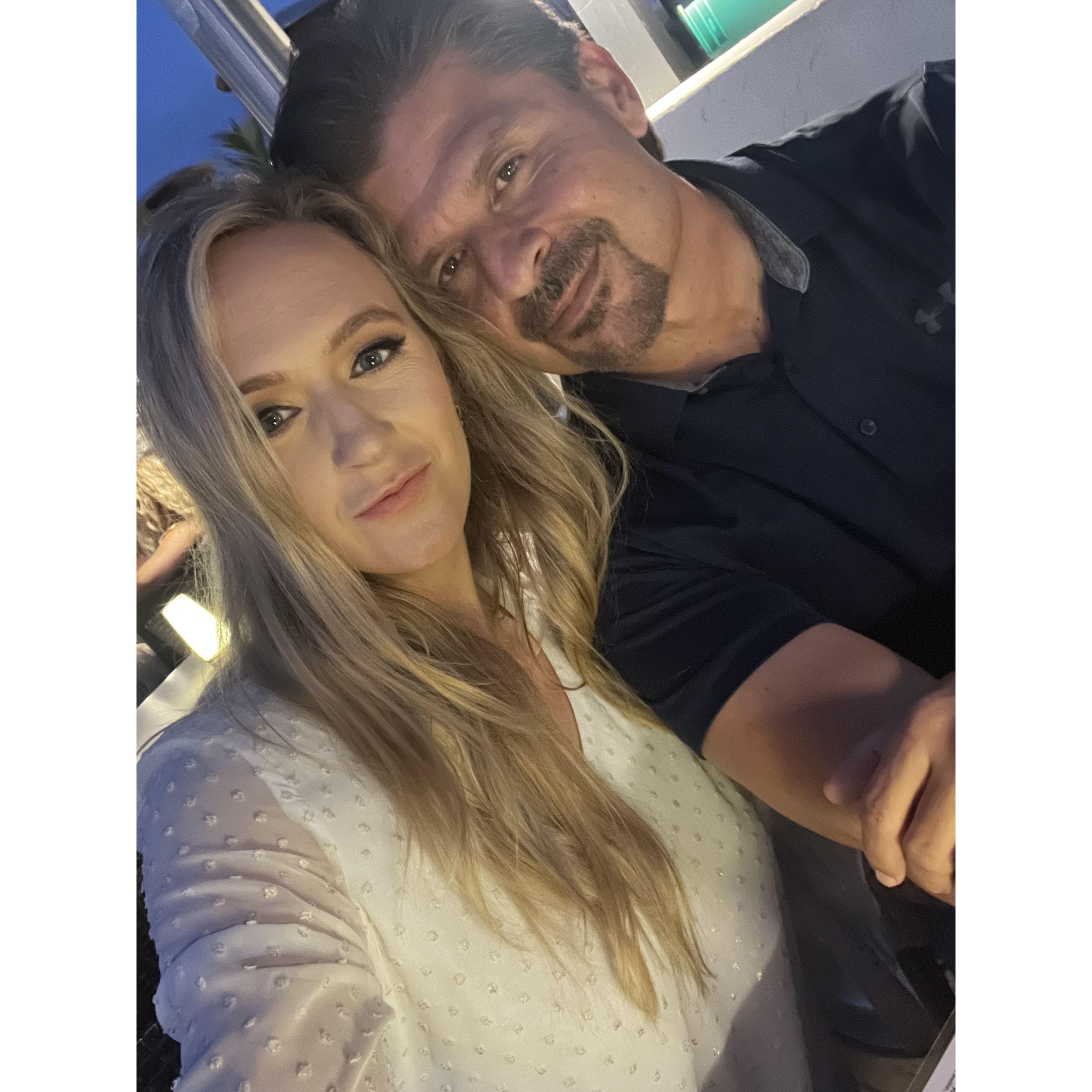 Rooftop dinner in Laguna