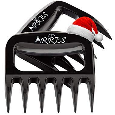 Arres Pulled Pork Claws & Meat Shredder - BBQ Grill Tools and Smoking Accessories for Carving, Handling, Lifting