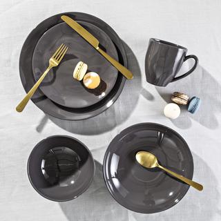 Lawson Organic 16-Piece Dinnerware Set, Service for 4