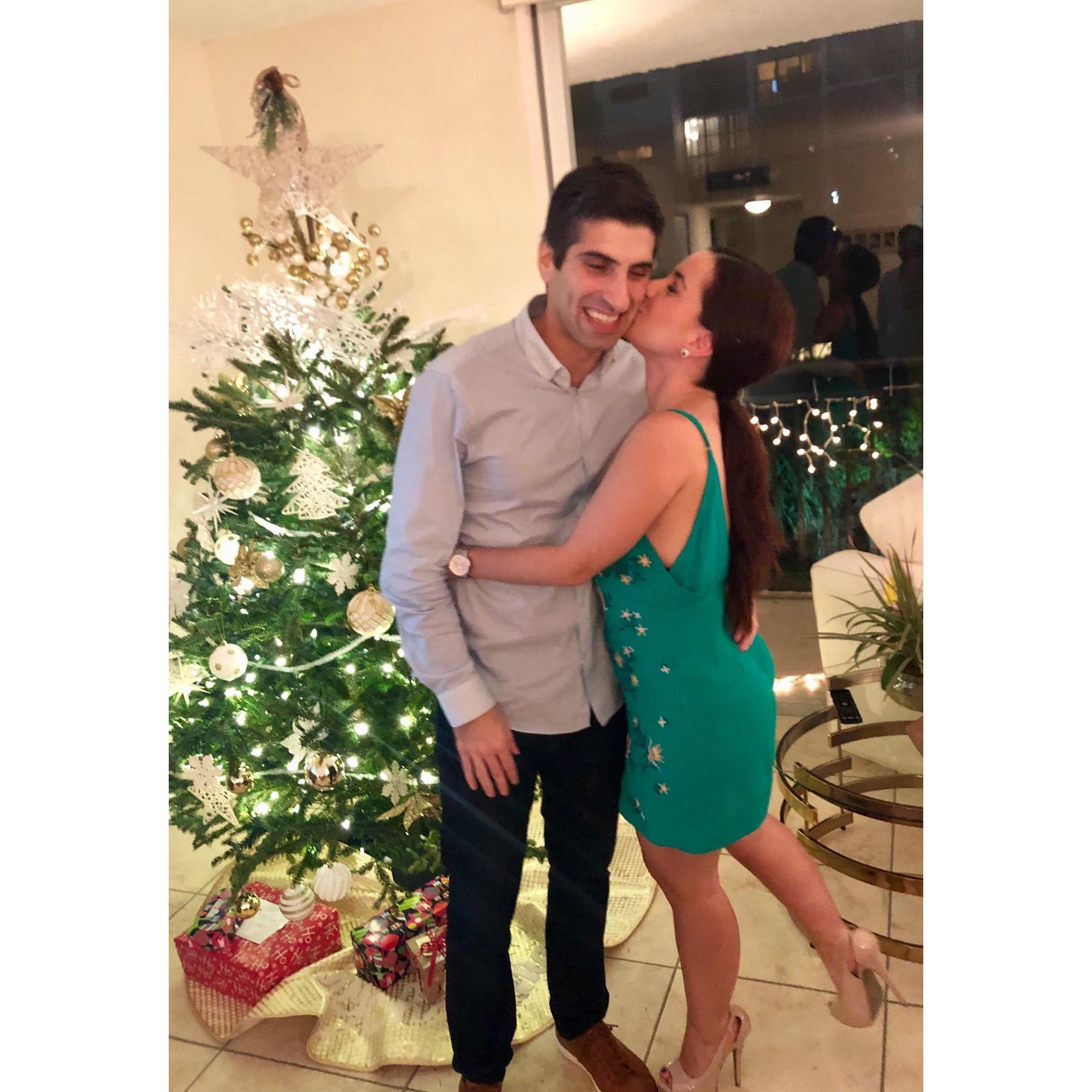 Our first Christmas together