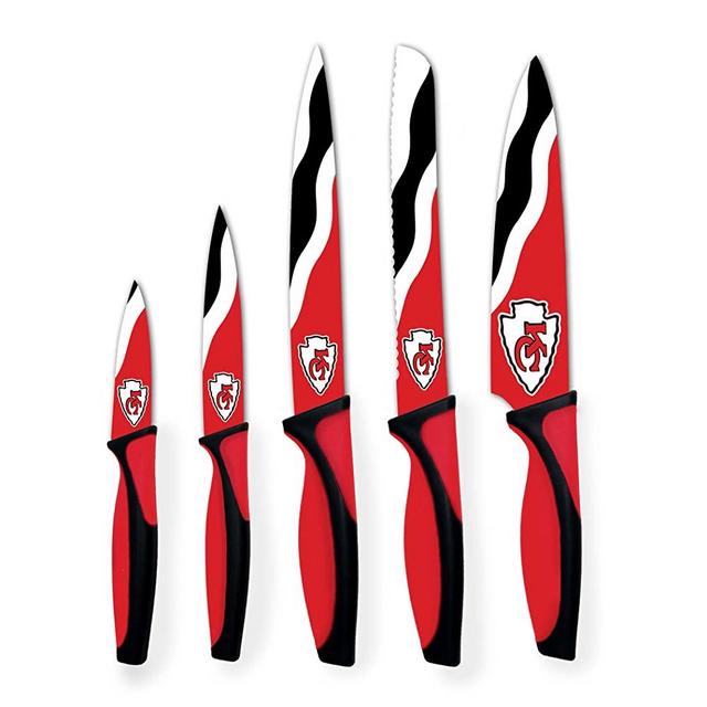 The Sports Vault NFL 5-Piece Kitchen Knife Set