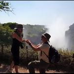 Guided Tour of the Falls – Zimbabwe.