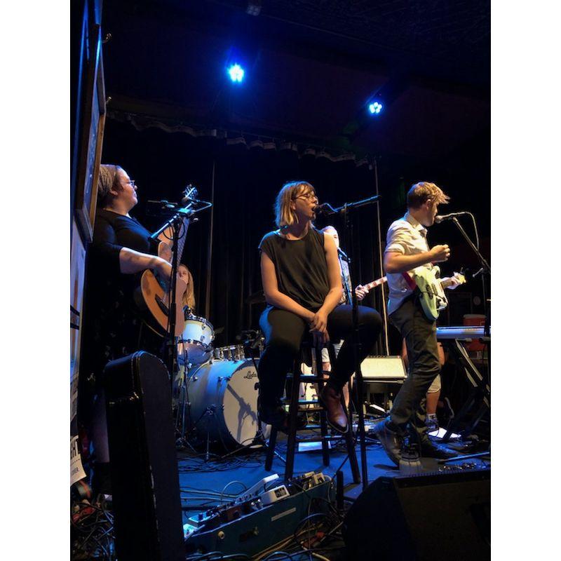 We were in a band many moons ago. Pablo Honeys - a tribute band to Radiohead.
