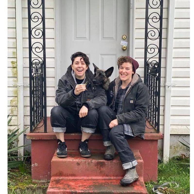 The day we bought our house!