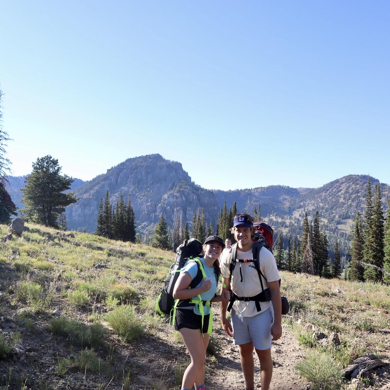 Overnight backpacking trip in Logan Canyon