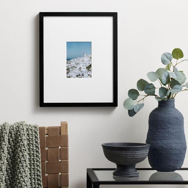 Wood Gallery Frame, 14"x17" (5"x7", 8"x10" Opening) - Black