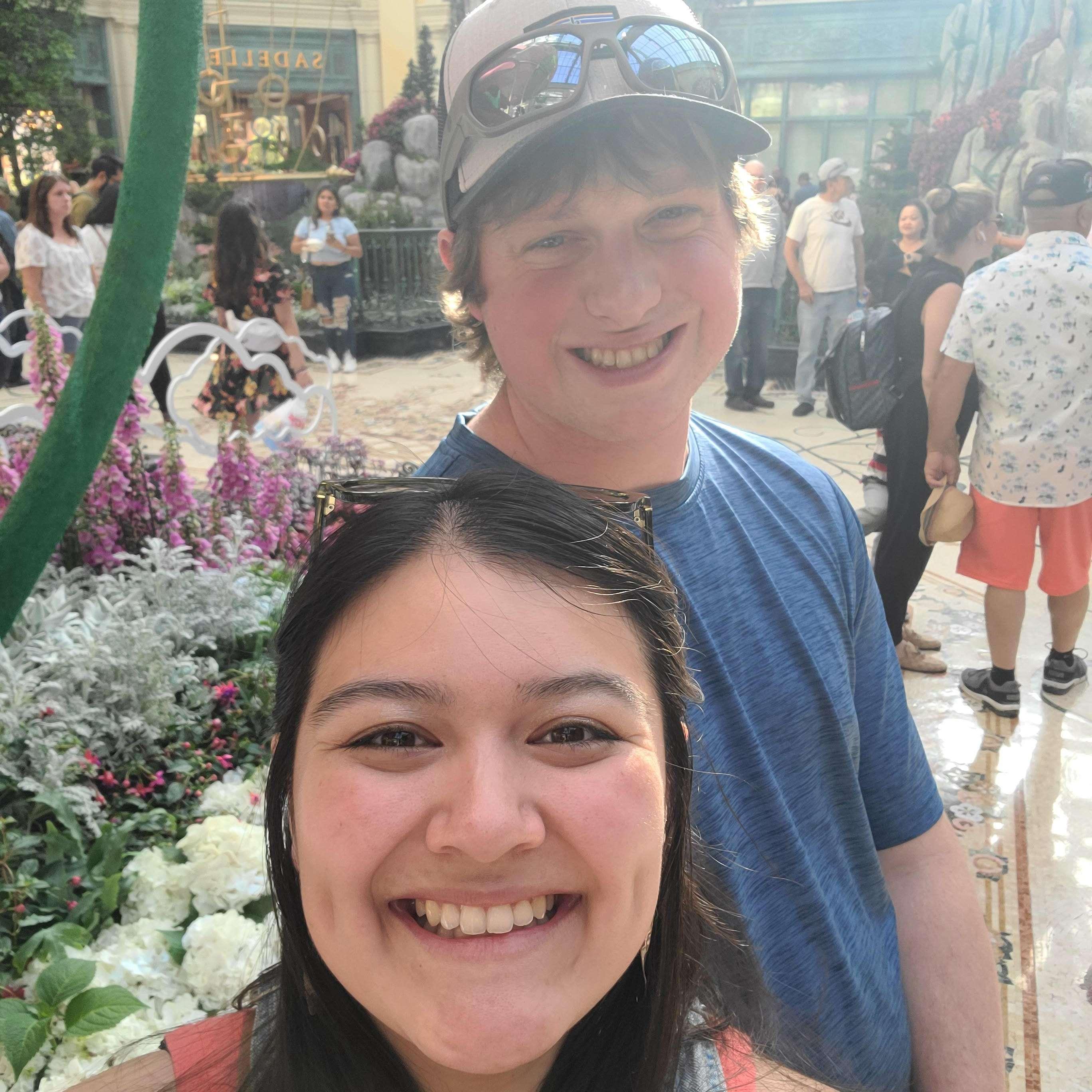 First time in Vegas checking out the Conservatory at the Bellagio.