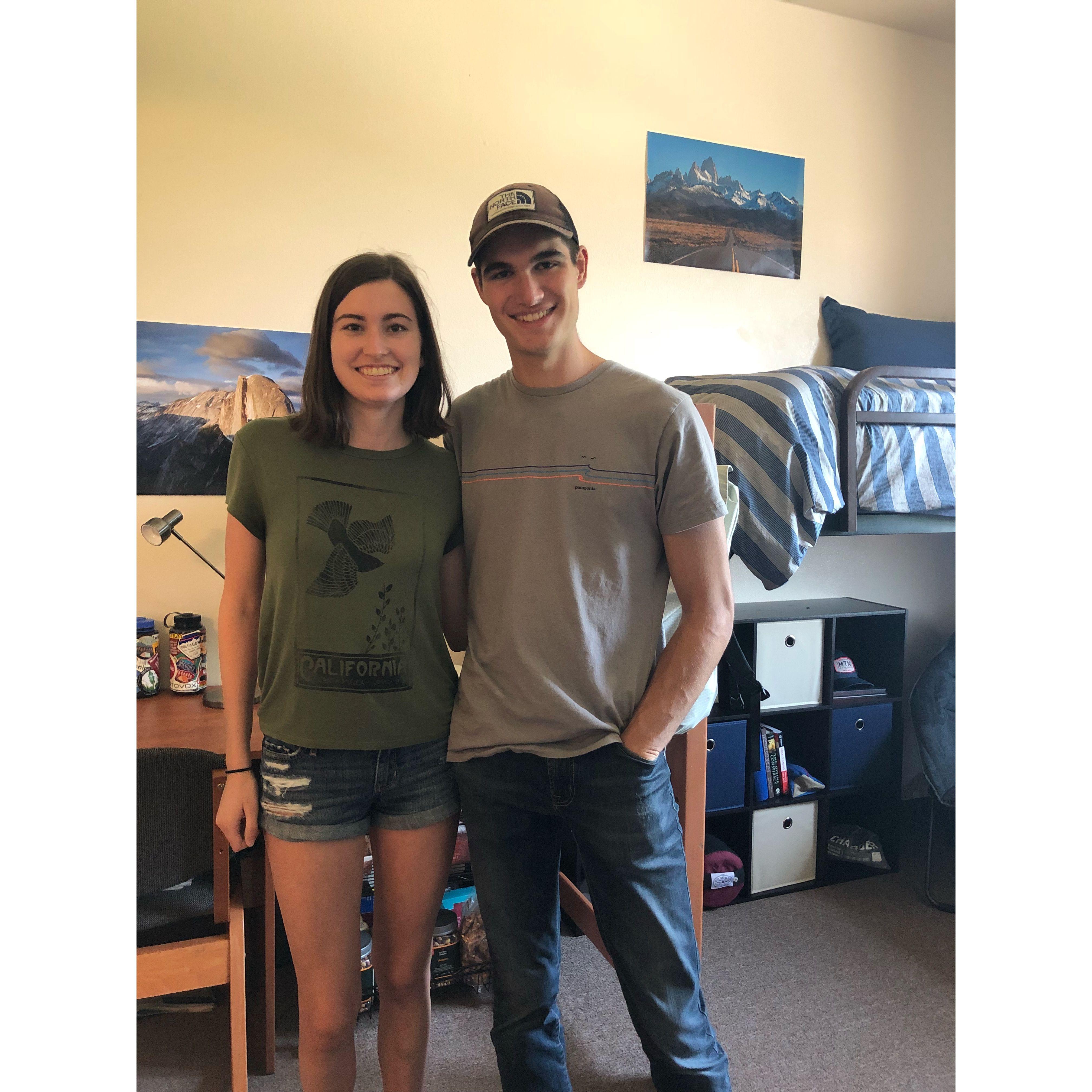 First day at CSU in 2018