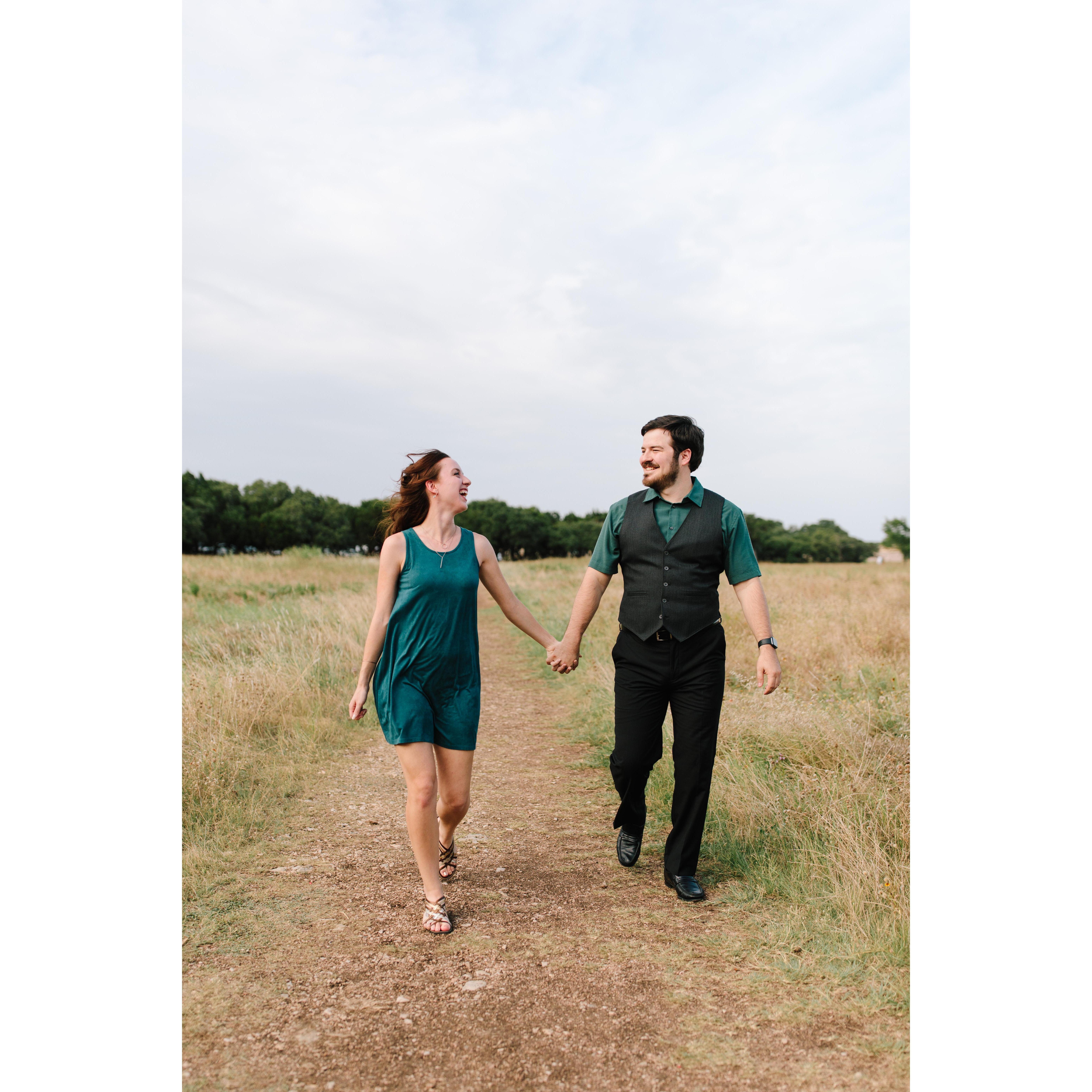 "The way he talked of their dreams made her want to grab his hand and run into tomorrow."