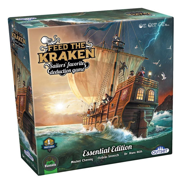 Feed The Kraken - A Sailor's Favorite Deduction Game - for 5 to 11 Players Ages 12 and up