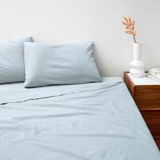 Washed Cotton 4-Piece Sheet Set