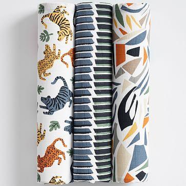 WEST Elm Mid-Century Swaddle Set