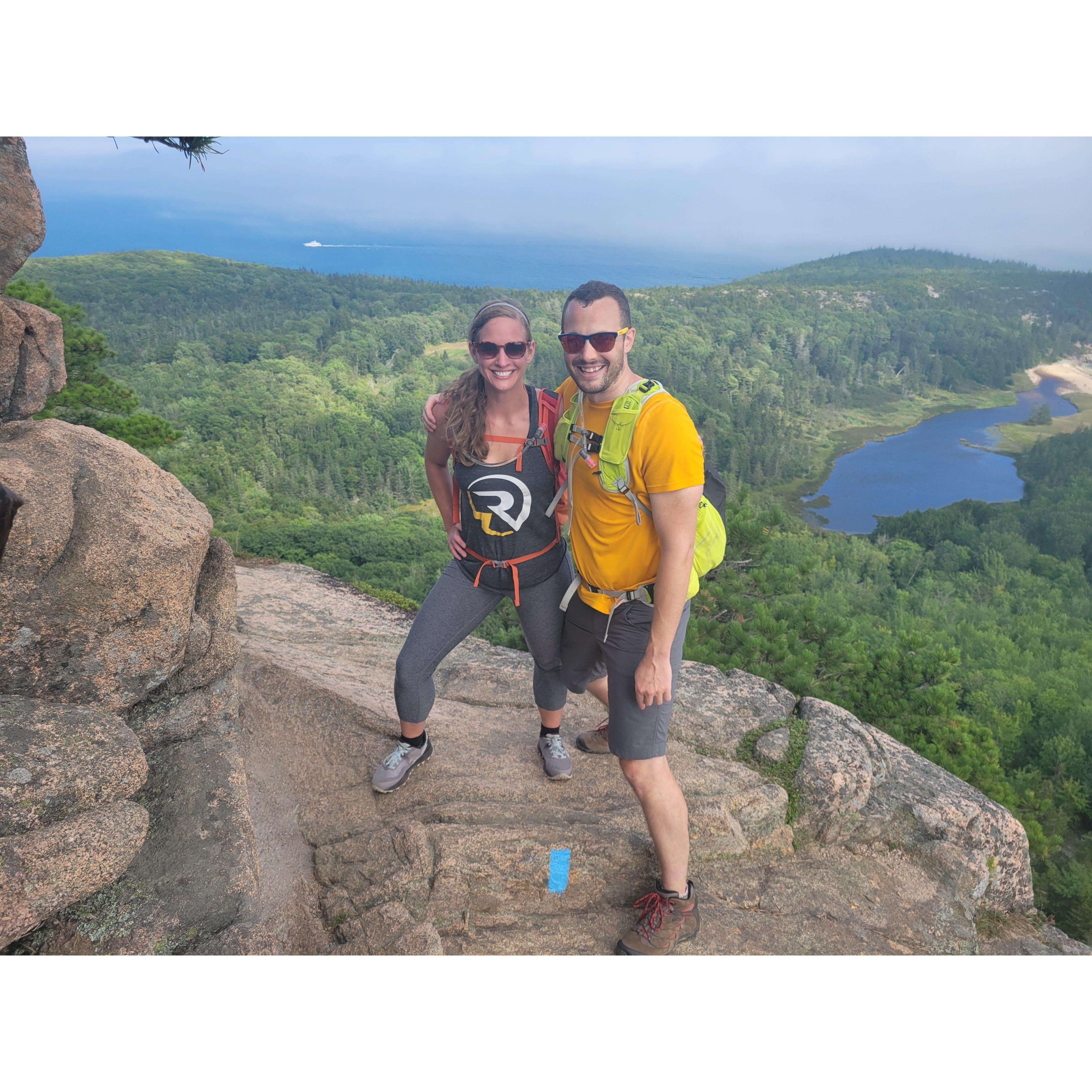 Beehive trail! If you don't know how cool that is, look it up! It is one of our favorite hikes ever!