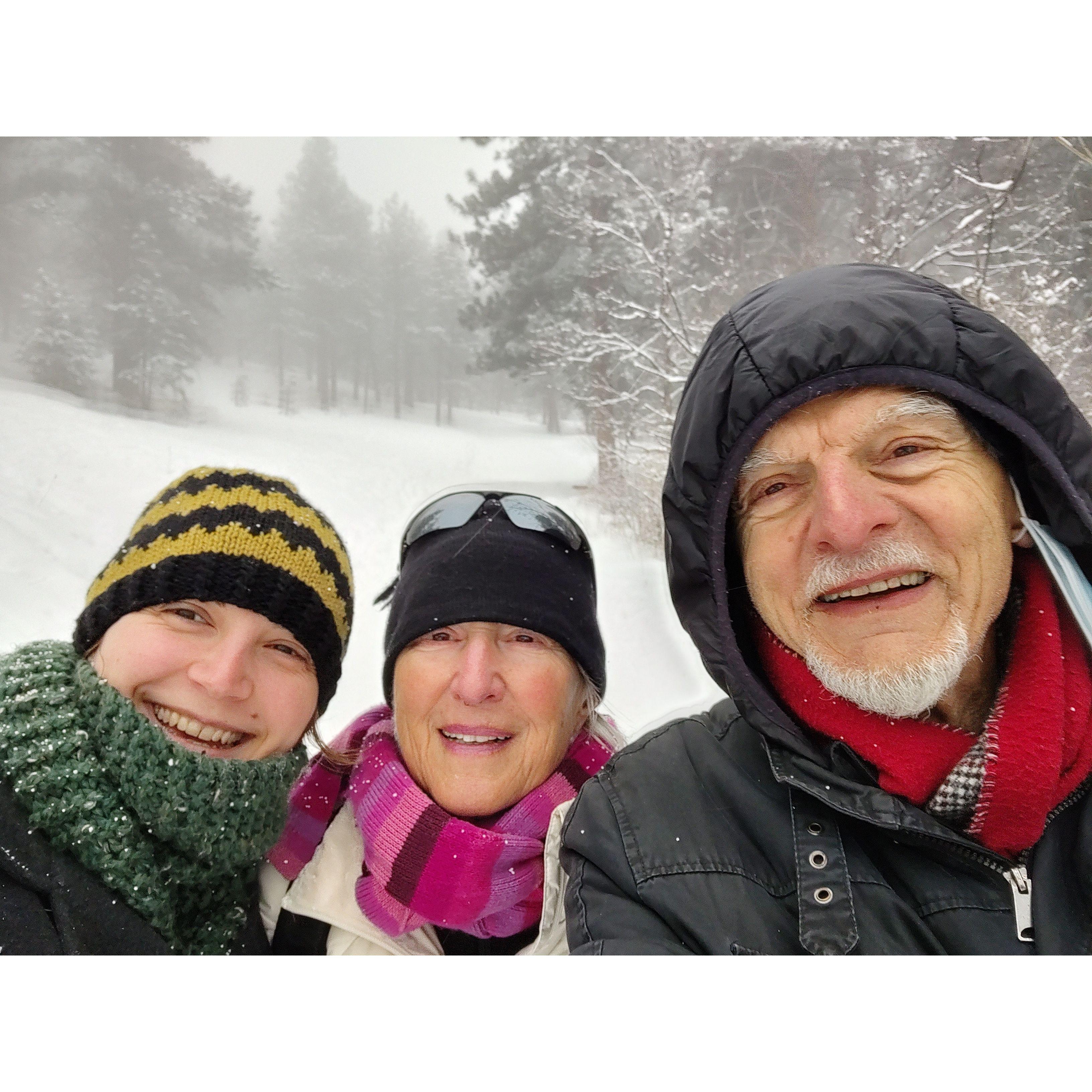 Sam, Mia (Luka's mom), Ranko (Luka's dad)