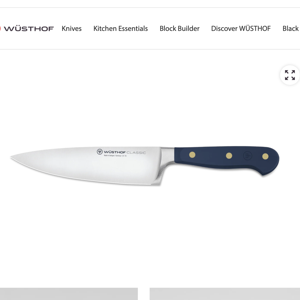 WÜSTHOF Classic 6" Chef's Knife (Blueberry)