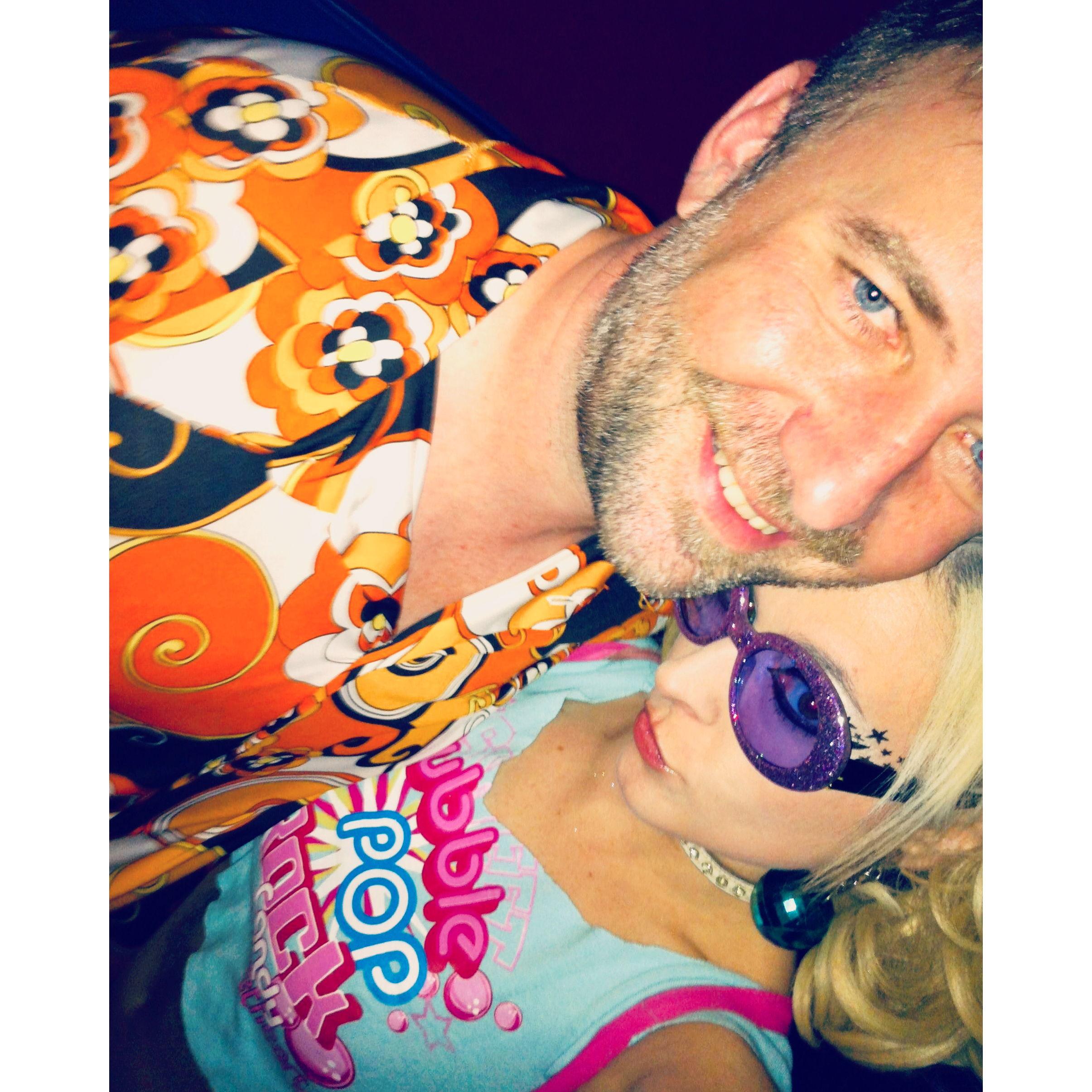 Disco Dynamic Duo - Austin Roller Disco- 2013