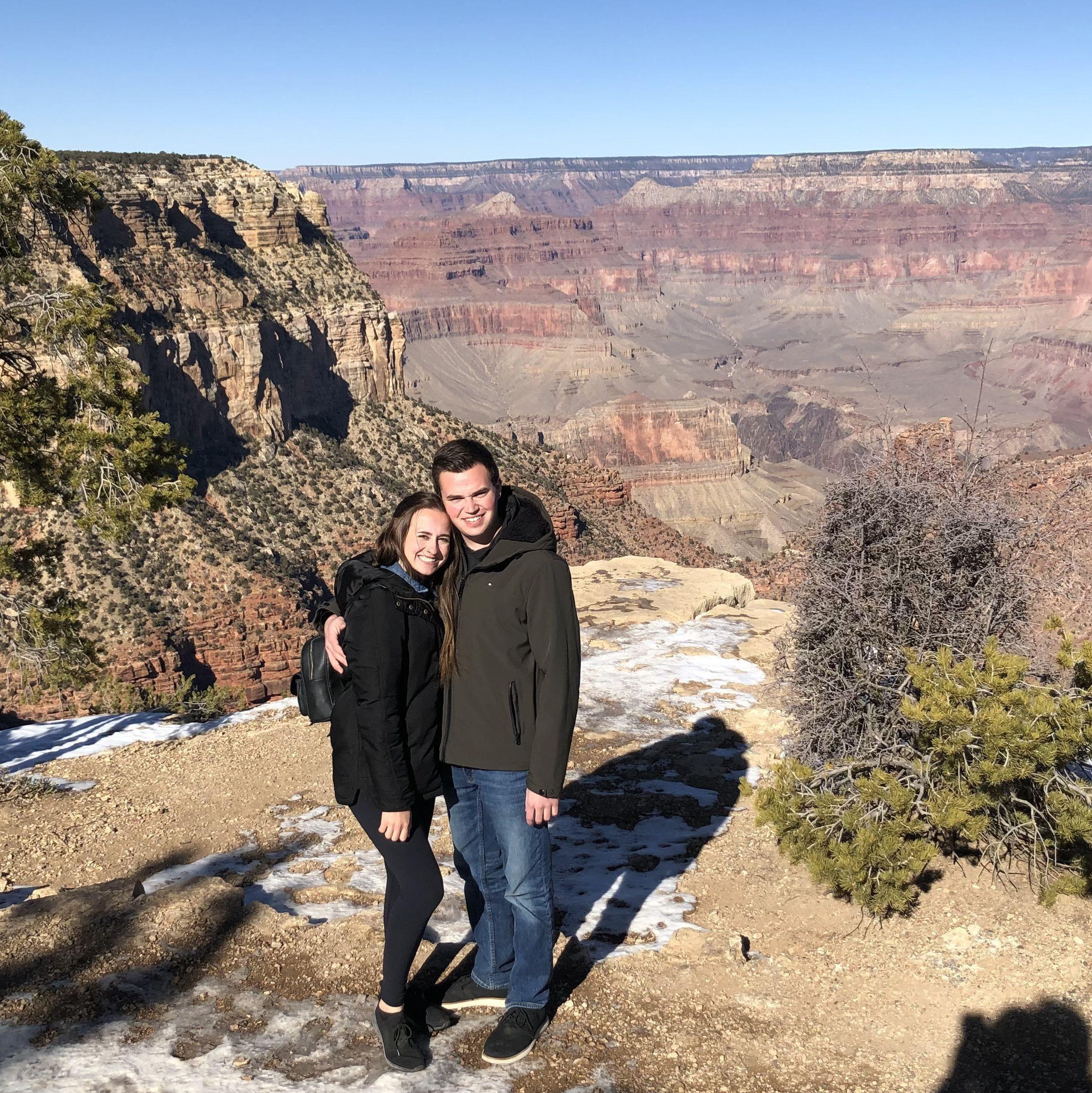 On our drive down to Arizona, we couldn’t pass up the opportunity to see the Grand Canyon. Because we were just stopping by, we only saw half the breathtaking canyon. January 2021.