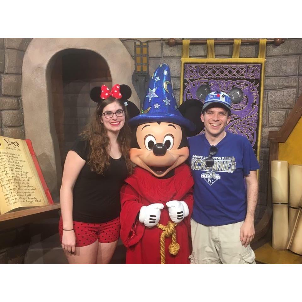 Phil surprised Dorothy with a magical trip to Orlando the week before she started law school.