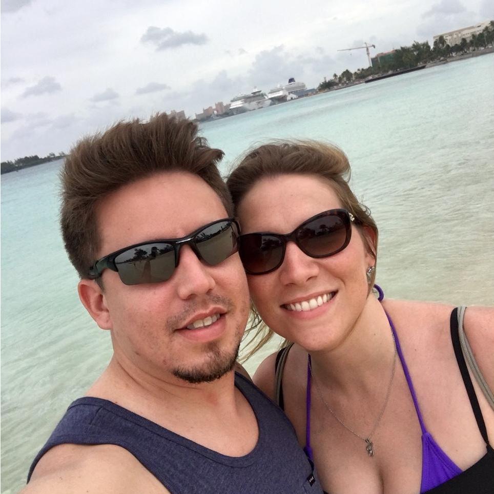 In love and in the Bahamas