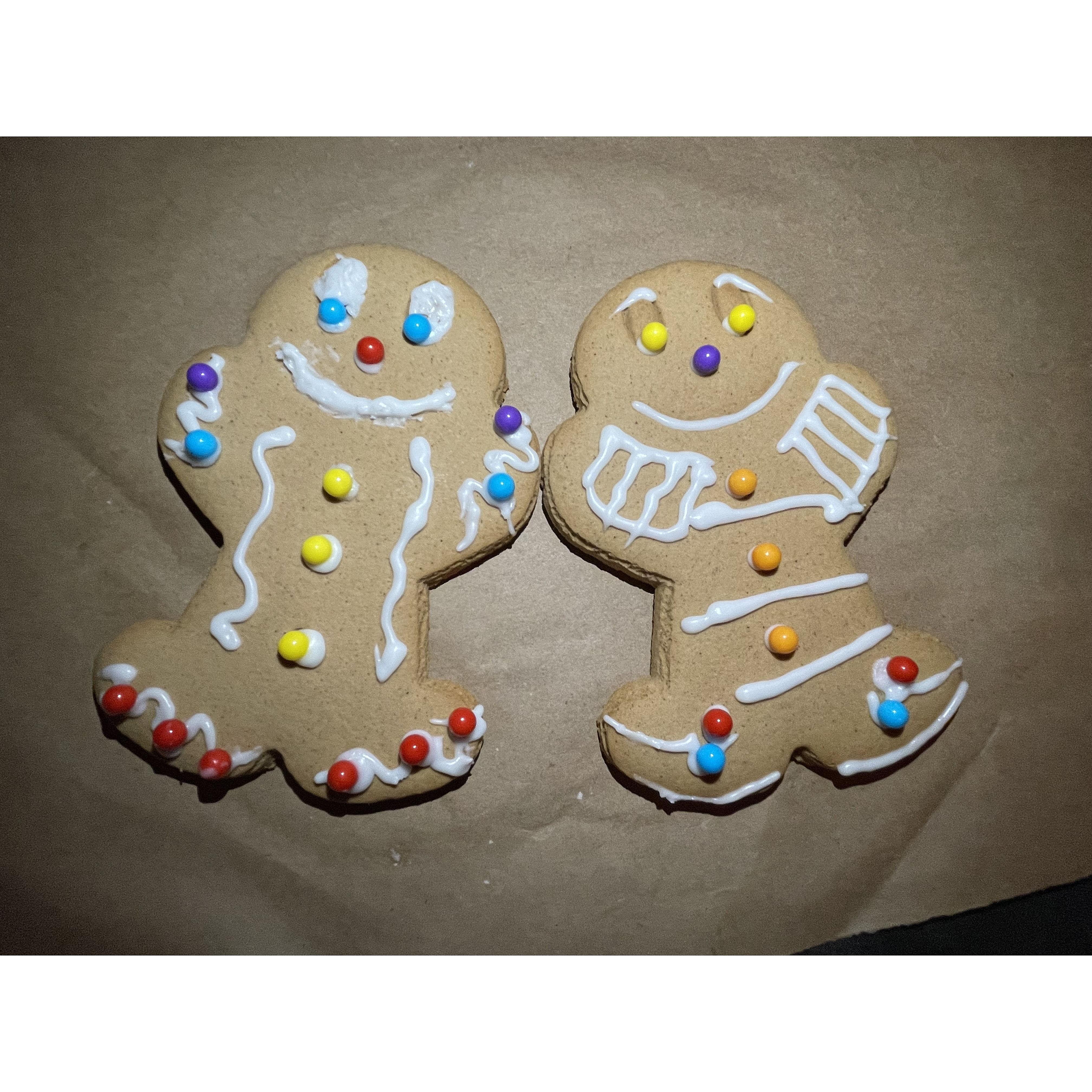 Hard to believe neither of us holds an art degree!